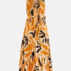 Embroidered Chiffon Maxi
